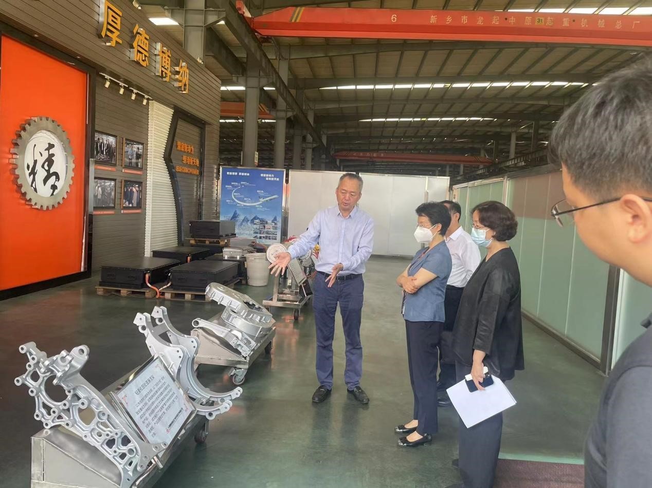 省紀監(jiān)委、省財政廳領導蒞臨 十堰精密新動力科技股份有限公司考察調研